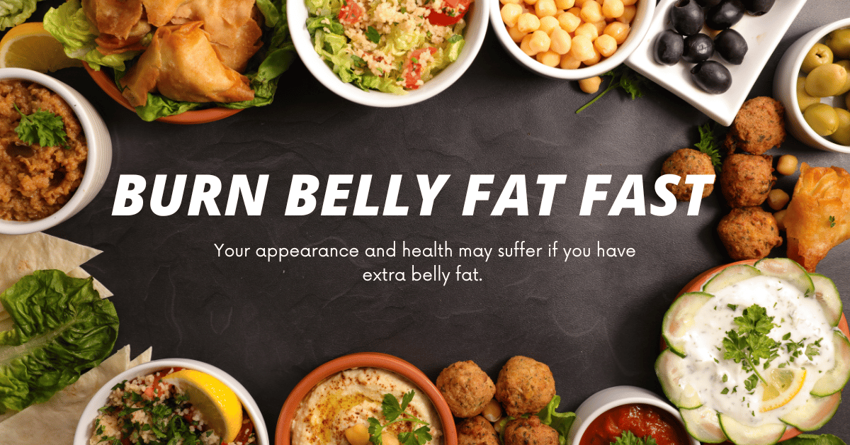 Your appearance and health may suffer if you have extra belly fat.
